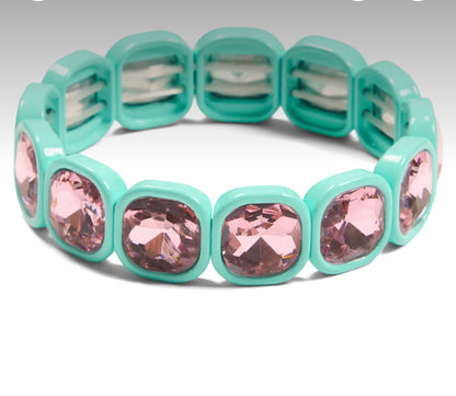 Crystal Bracelet, Assorted Colors