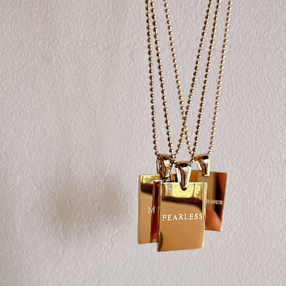 Empowerment Necklace, “Fearless”