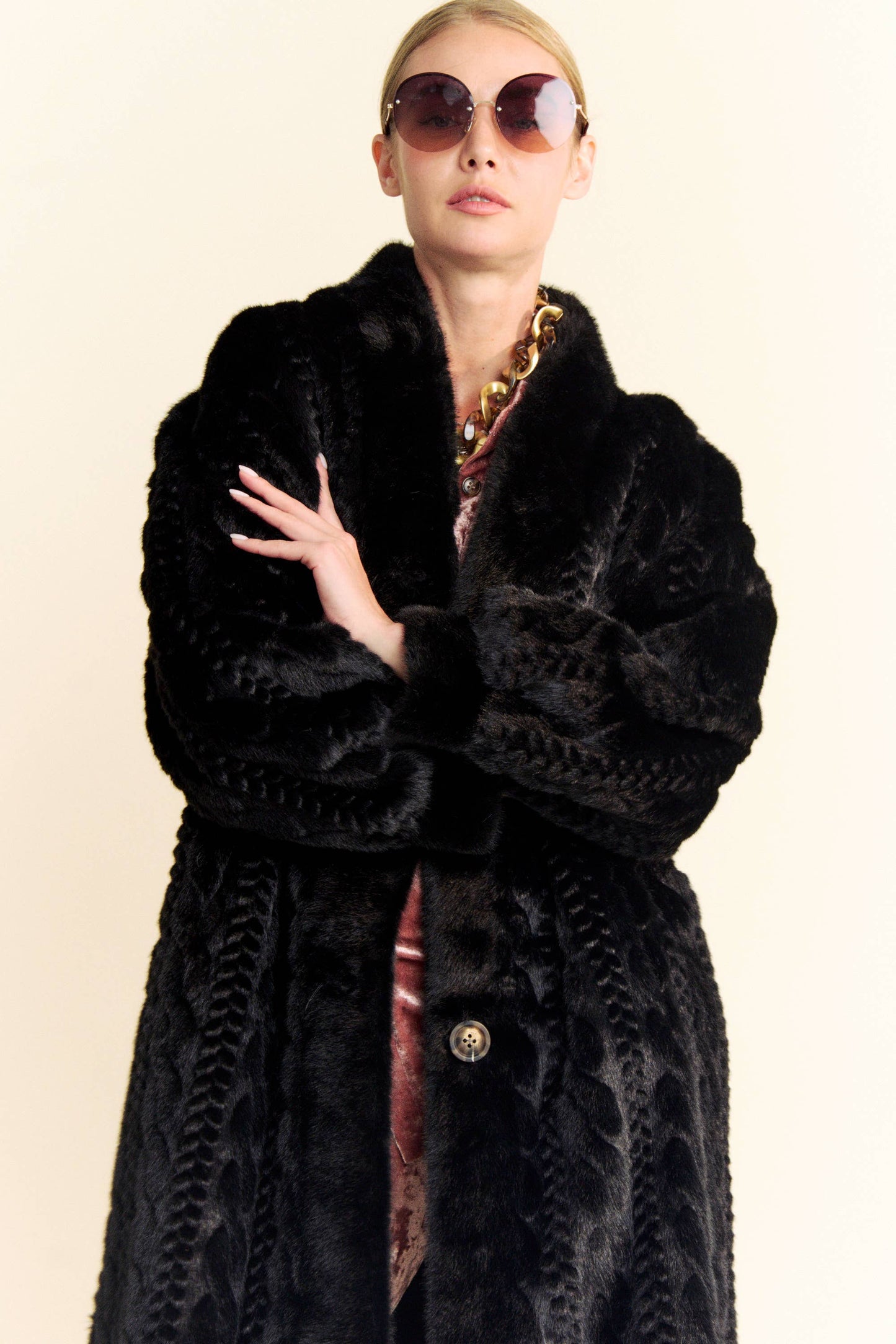 Camille Faux Fur Coat