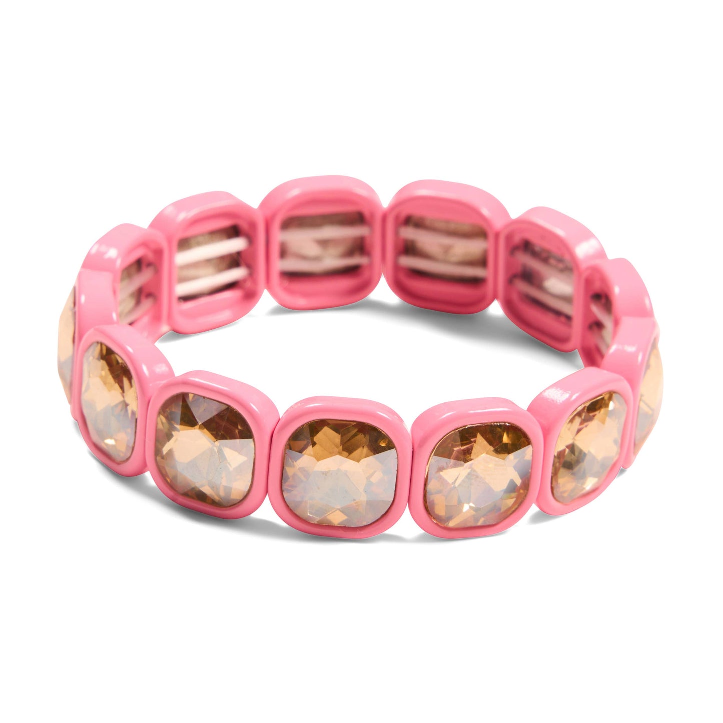 pink crystal bracelet