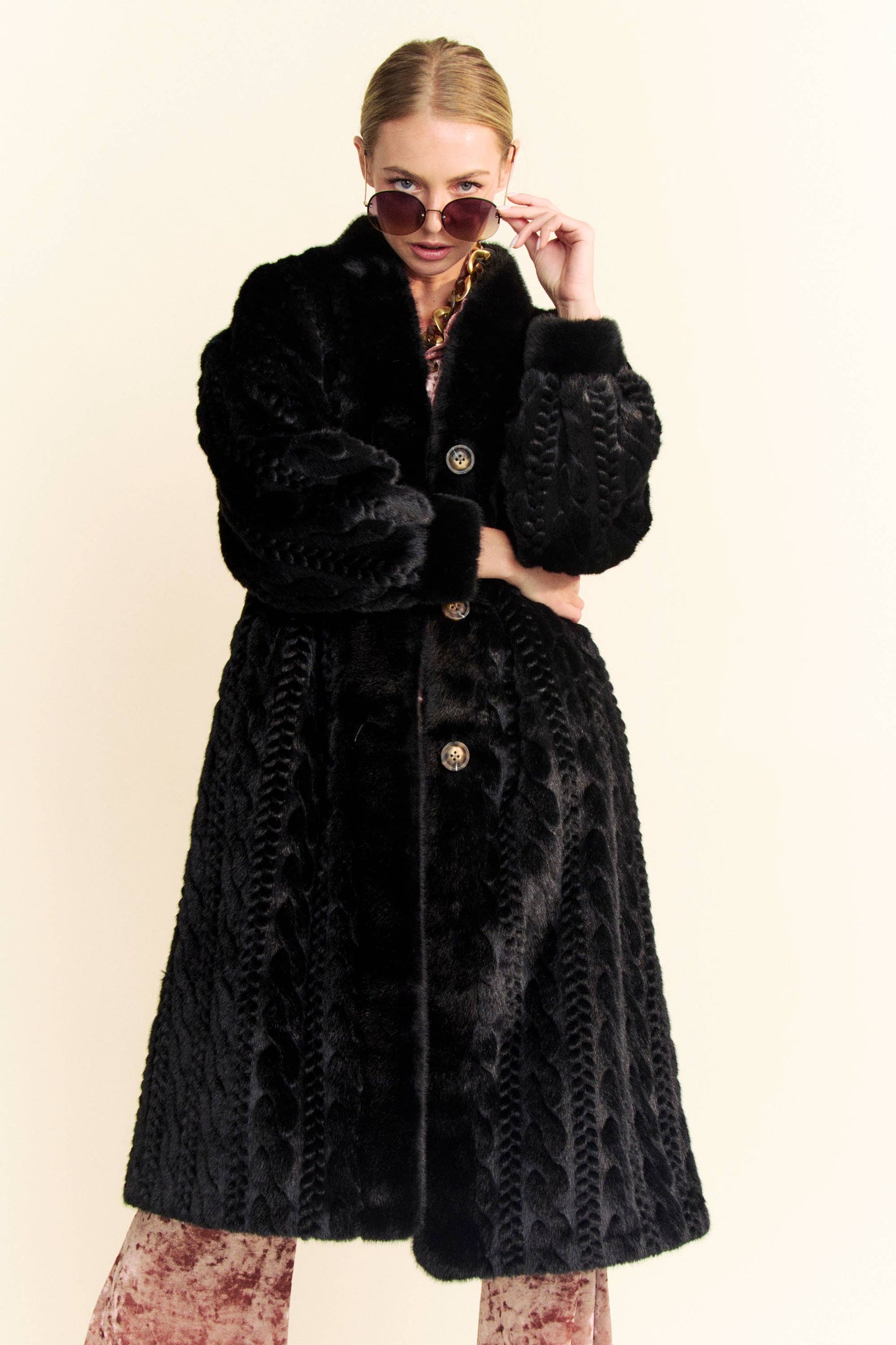 Camille Faux Fur Coat